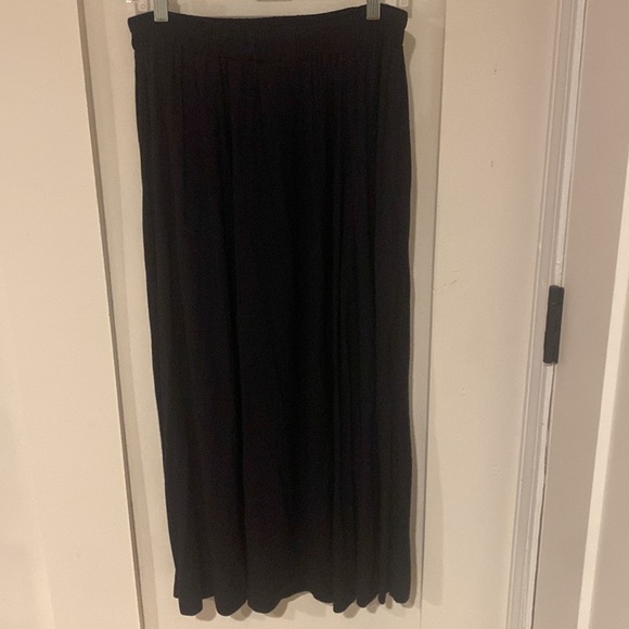 Anthony Mark Hankins Black Maxi Skirt Size Large - Picture 3 of 6